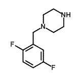 CAS#: 179334-18-0, 1-(2,5-Difluorobenzyl)Piperazine