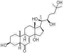 CAS#: 17942-08-4, (3beta,5beta,22R)-3,14,20,22,25-Pentahydroxycholest-7-En-6-One