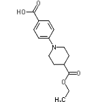 CAS#: 179487-86-6, 4-(4-Ethoxycarbonyl-1-Piperidyl)Benzoic Acid