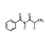 CAS#: 179600-41-0, N-[(2-<Sup>2</Sup>H<Sub>1</Sub>)Propanoyl](<Sup>2</Sup>H)Benzamide