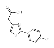 CAS#: 17969-24-3, 2-(4-Fluorophenyl)-1,3-Thiazol-4-Yl]Acetic Acid
