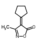 CAS#: 17975-64-3, 4-Cyclopentylidene-3-Methyl-1,2-Oxazol-5(4H)-One