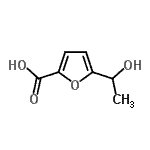 CAS 登录号：179871-04-6， 5-(1-羟基乙基)-2-糠酸