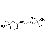 CAS#: 179923-09-2, 2-Methyl-2-Propanyl [(2E)-4,4-Dimethyl-2-Penten-1-Yl]Carbamate