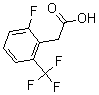 CAS 登录号：179946-32-8， 2-氟-6-(三氟甲基)-苯乙酸