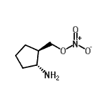 CAS 登录号：180046-89-3， [(1R,2R)-2-氨基环戊基]甲基硝酸酯