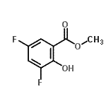 CAS 登录号：180068-67-1， 甲基3,5-二氟-2-羟基苯甲酸酯
