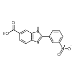 CAS#: 180197-42-6, 2-(3-Nitrophenyl)-1H-Benzimidazole-6-Carboxylic Acid