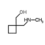 CAS#: 180205-31-6, {1-[(Methylamino)Methyl]Cyclobutyl}Methanol