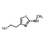 CAS#: 180207-27-6, 2-[2-(Methylamino)-1,3-Thiazol-4-Yl]Ethanol