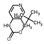 CAS#: 180253-65-0, 2-Methyl-2-Propanyl (3-Methyl-4-Pyridinyl)Carbamate
