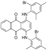 CAS#: 18038-99-8, 1,4-Bis[(2-Bromo-4,6-Dimethylphenyl)Amino]Anthraquinone