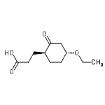 CAS#: 180413-78-9, 3-[(1S,4R)-4-Ethoxy-2-Oxocyclohexyl]Propanoic Acid