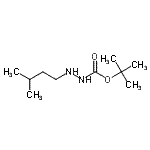 CAS#: 180462-81-1, 2-Methyl-2-Propanyl 2-(3-Methylbutyl)Hydrazinecarboxylate