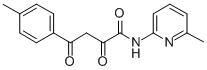 CAS#: 180537-58-0, 4-(4-Methylphenyl)-N-(6-Methylpyridin-2-Yl)-2,4-Dioxobutanamide