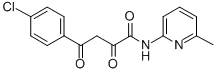CAS#: 180537-65-9, 4-(4-Chlorophenyl)-N-(6-Methylpyridin-2-Yl)-2,4-Dioxobutanamide