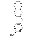 CAS#: 180901-21-7, 6-(2-Naphthylsulfanyl)-3-Pyridazinamine