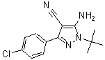CAS#: 180903-14-4, 5-Amino-3-(4-Chlorophenyl)-1-(1,1-Dimethylethyl)-1H-Pyrazole-4-Carbonitrile