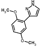 CAS#: 181122-45-2, 3-(2,5-Dimethoxyphenyl)-1H-Pyrazole