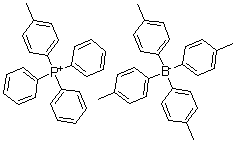 CAS 登录号：181259-37-0， 对甲苯基三苯基鏻四对甲苯基硼酸盐