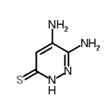 CAS 登录号：18126-12-0， 5,6-二氨基-3(2H)-哒嗪硫酮