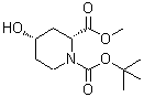 CAS#: 181269-87-4, 2-Methyl 1-(2-Methyl-2-Propanyl) (2R,4S)-4-Hydroxy-1,2-Piperidinedicarboxylate
