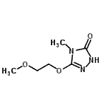 CAS#: 181274-41-9, 5-(2-Methoxyethoxy)-4-Methyl-2,4-Dihydro-3H-1,2,4-Triazol-3-One