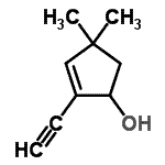 CAS#: 181276-85-7, 2-Ethynyl-4,4-Dimethyl-Cyclopent-2-En-1-Ol