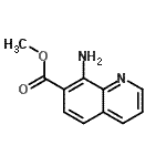 CAS 登录号：181285-05-2， 甲基8-氨基-7-喹啉羧酸酯