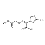 CAS#: 181294-99-5, (2Z)-2-(2-Aminothiazol-4-Yl)-2-(2-Methoxy-2-Oxo-Ethoxy)Imino-Acetic Acid