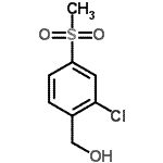 CAS#: 181300-40-3, [2-Chloro-4-(Methylsulfonyl)Phenyl]Methanol