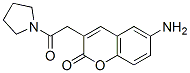 CAS#: 18144-58-6, 6-Amino-3-[(Pyrrolidin-1-Ylcarbonyl)Methyl]Coumarin