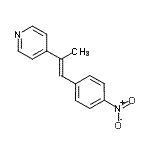 CAS#: 18150-20-4, 4-[(1E)-1-(4-Nitrophenyl)-1-Propen-2-Yl]Pyridine