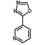 CAS#: 18160-05-9, 3-(1,3,4-Oxadiazol-2-Yl)Pyridine