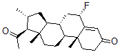 CAS#: 1818-56-0, 6alpha-Fluoro-16alpha-Methylpregn-4-Ene-3,20-Dione