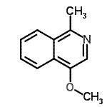 CAS#: 181872-61-7, 4-Methoxy-1-Methylisoquinoline