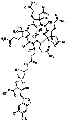 CAS 登录号：18195-32-9， 维他命 B12-58Co