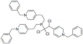 CAS#: 182048-56-2, Tris[2-(1-Benzylpyridin-1-Ium-4-Yl)Ethyl]Phosphane Trichloride