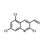 CAS#: 182049-18-9, 2,5,7-Trichloro-3-Quinolinecarbaldehyde