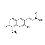 CAS#: 182050-54-0, 2,7-Dichloro-8-Methyl-3-[(E)-2-Nitrovinyl]Quinoline