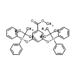 CAS#: 182250-68-6, Methyl 3,5-Bis{[(2-Methyl-2-Propanyl)(Diphenyl)Silyl]Oxy}Benzoate