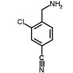 CAS#: 182292-05-3, 4-(Aminomethyl)-3-Chlorobenzonitrile