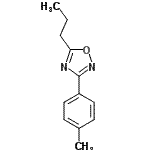 CAS#: 182295-26-7, 3-(4-Methylphenyl)-5-Propyl-1,2,4-Oxadiazole