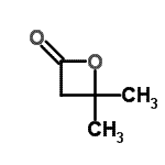 CAS 登录号：1823-52-5， 4,4-二甲基-2-氧杂环丁酮
