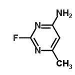 CAS#: 18260-54-3, 2-Fluoro-6-Methyl-4-Pyrimidinamine