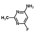 CAS#: 18260-57-6, 6-Fluoro-2-Methyl-4-Pyrimidinamine