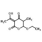 CAS#: 182616-36-0, (3E)-6-Ethoxy-3-(1-Hydroxyethylidene)-5-Methyldihydro-2H-Pyran-2,4(3H)-Dione