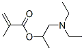 CAS 登录号:18262-04-9, 2-(二乙基氨基)-1-甲基乙基甲基丙烯酸酯