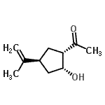CAS#: 182700-02-3, 1-[(1S,2R,4S)-2-Hydroxy-4-Isopropenylcyclopentyl]Ethanone