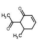 CAS 登录号：182866-43-9， 6-乙酰基-5-甲基-2-环己烯-1-酮